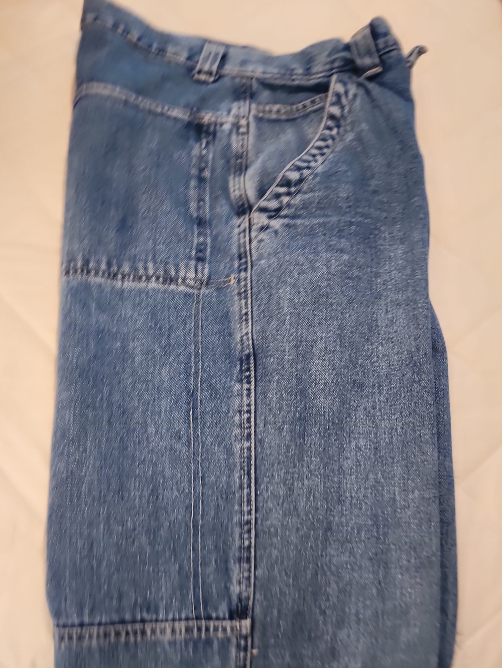 Relaxed Fit Men's Denim Jeans in Blue